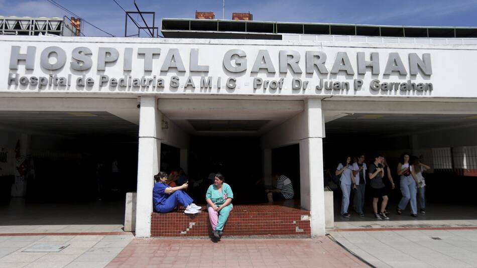 Hospital Garrahan. Foto: NA/Daniel Vides