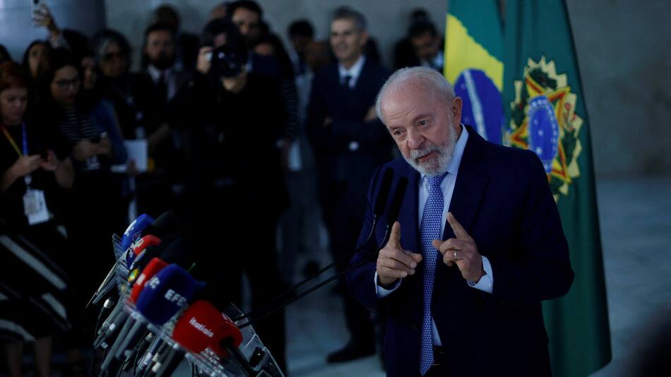 Lula da Silva, presidente de Brasil. Foto: Reuters.