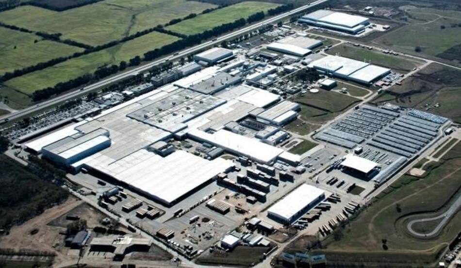 Predio Toyota en Zárate, provincia de Buenos Aires, foto Toyota