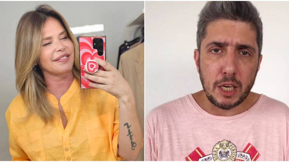 Nazarena Vélez y Jey Mammon. Fotos: Instagram.