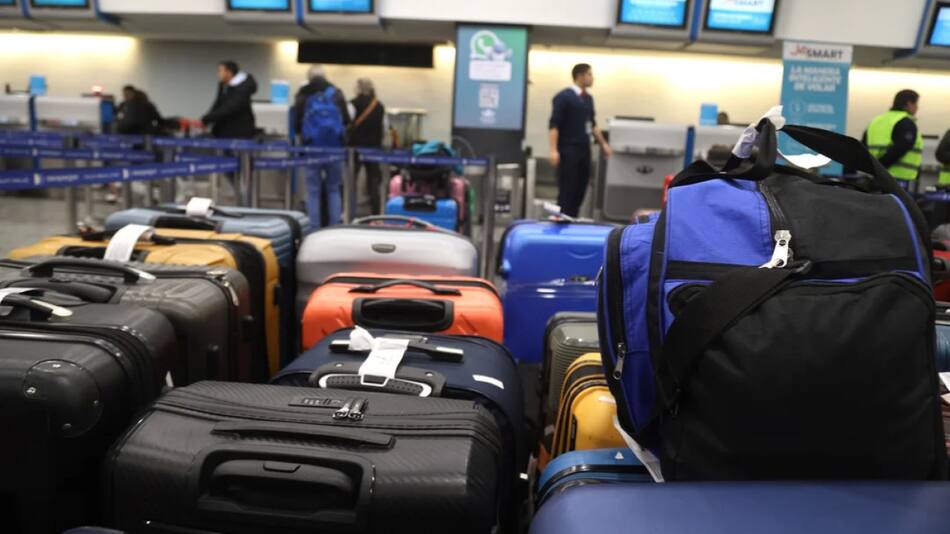 Demoras y cancelaciones de vuelos en Aeroparque. Foto: NA.