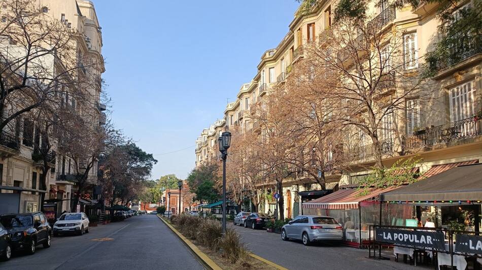 La avenida Caseros. Foto: X @BAInfraest