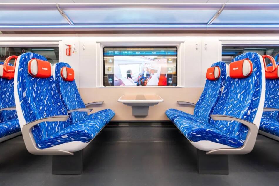 El nuevo tren turístico de China. Foto: X @JRUrbaneNetwork