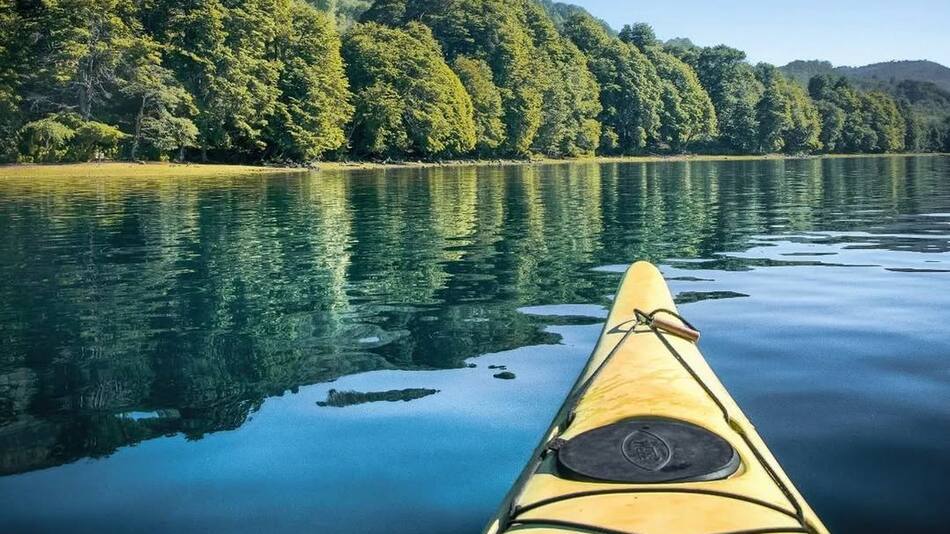 Lago Moquehué, Villa Pehuenia.