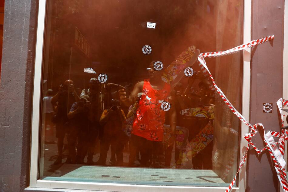 El movimiento antiturismo en Barcelona. Foto: Reuters/Bruna Casas