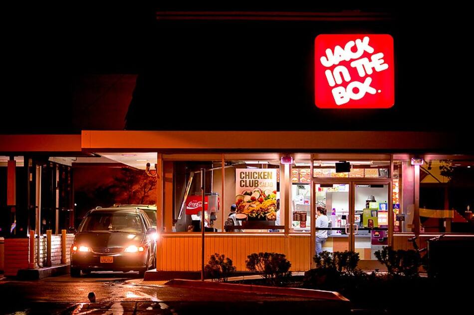 La cadena de comida rápida, Jack in the Box. Foto: Wikipedia.