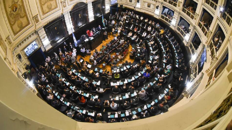 Legislatura bonaerense. Foto: NA
