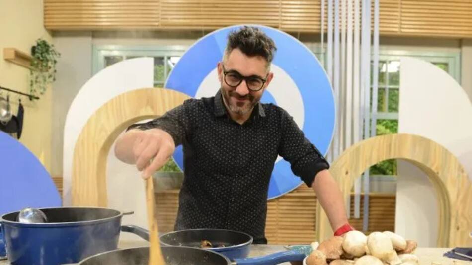 Juan Braceli en Cocineros Argentinos.