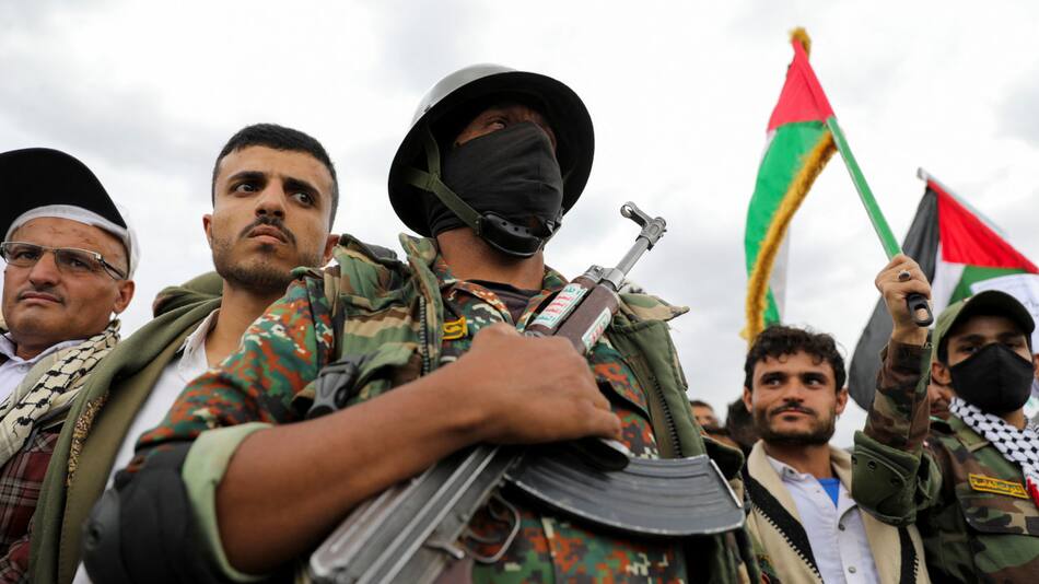 Los rebeldes hutíes del Yemen. Foto: Reuters/Khaled Abdullah