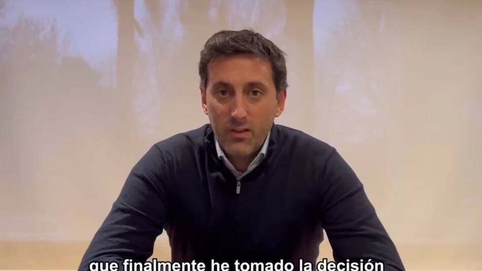 Diego Milito se presentará como candidato a presidente de Racing. Foto: Captura.