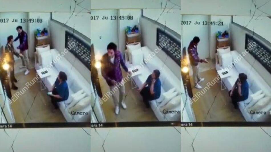 Pico Monaco y Pampita gritándole a una empleada tras un presunto robo