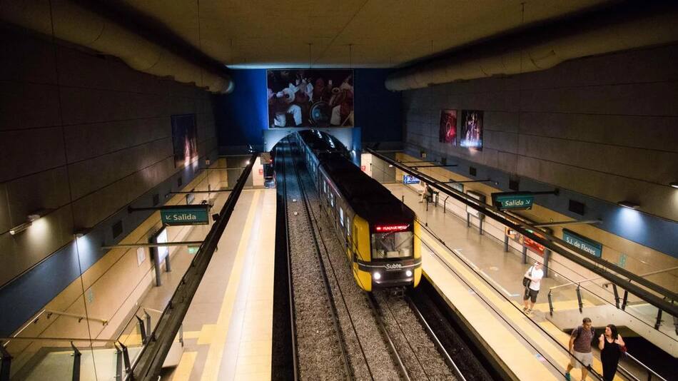 Subte, transporte público. Foto: NA