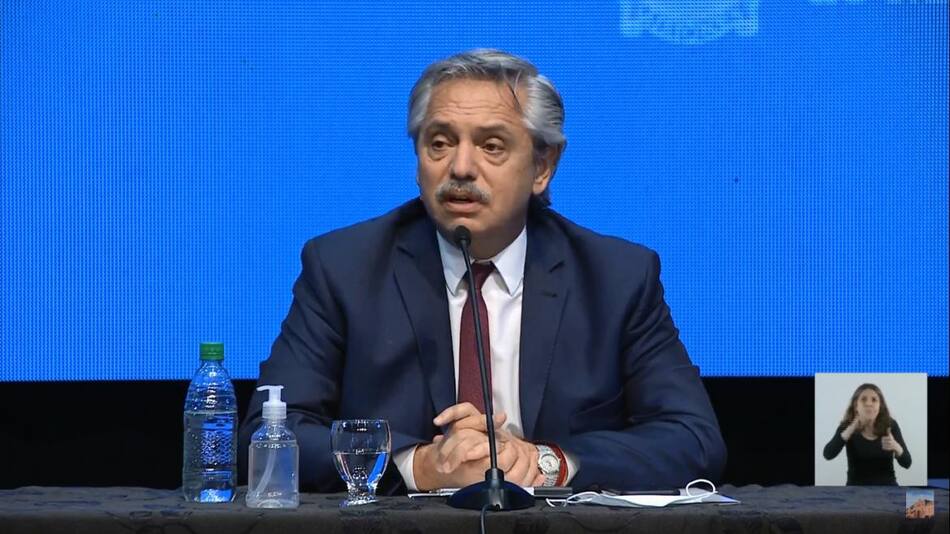 Alberto Fernández junto gobernador Oscar Herrera Ahuad, Misiones, YouTube