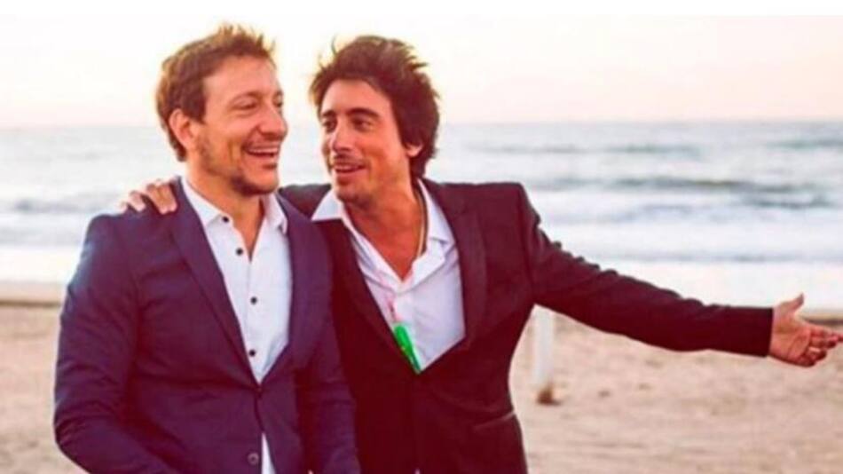 Nico y Santiago Vázquez, foto NA