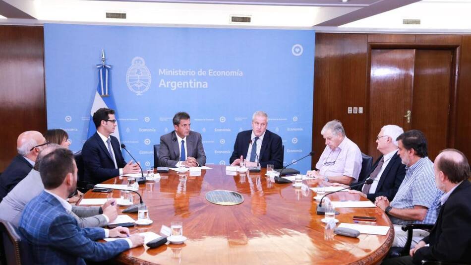 Sergio Massa y Jaime Perczyk