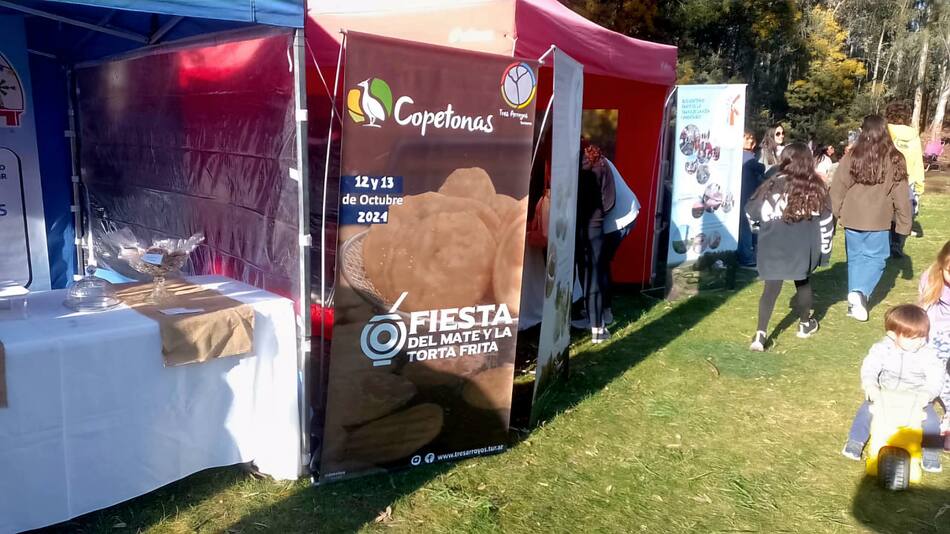 Copetonas, ubicado en la localidad de Tres Arroyos. Foto: Facebook / Fiesta Del Mate Y La Torta Frita .