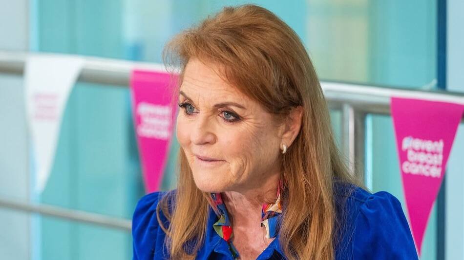 Sarah Ferguson, ex duquesa de York.