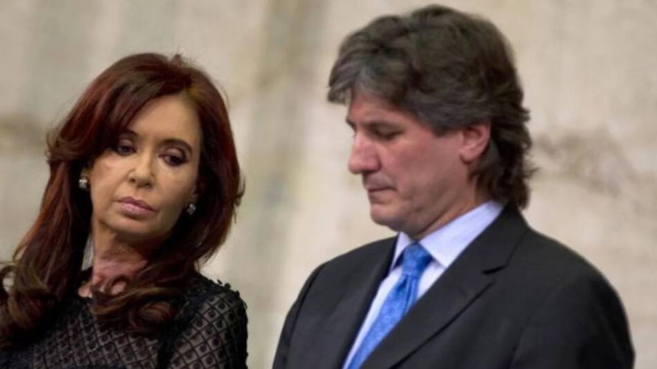 Cristina Fernández de Kirchner y Amado Boudou. Foto: X