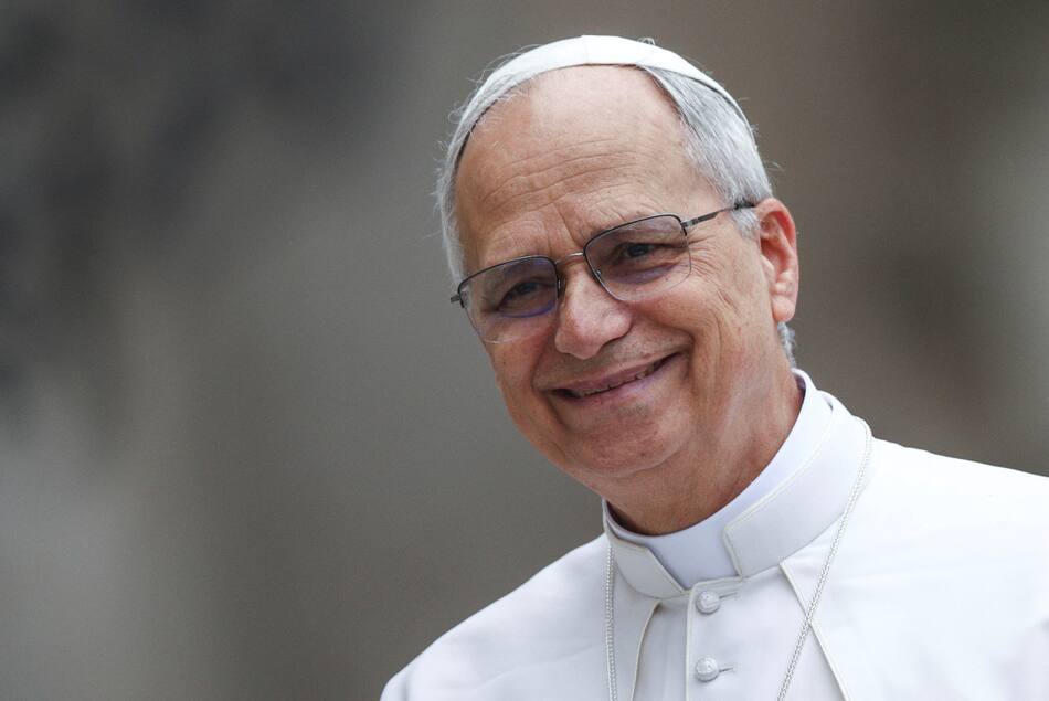 El papa León XIV. Foto: Reuters/Guglielmo Mangiapane.