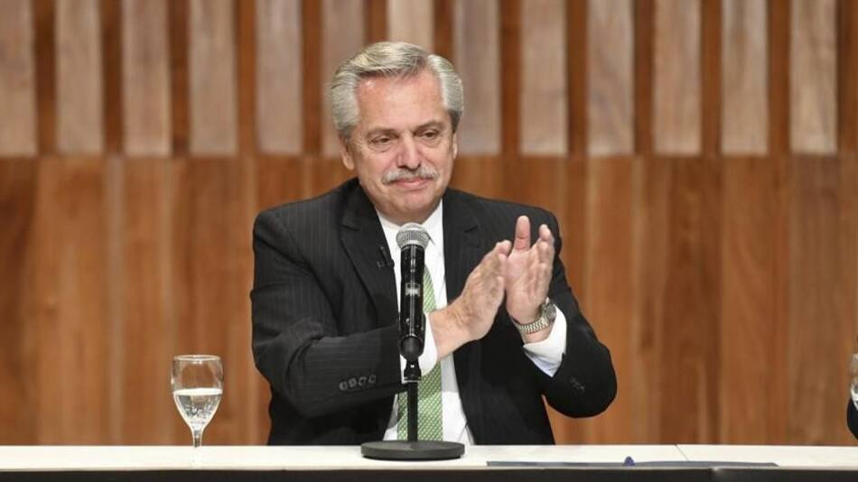 Alberto Fernández, presidente. Foto: NA.