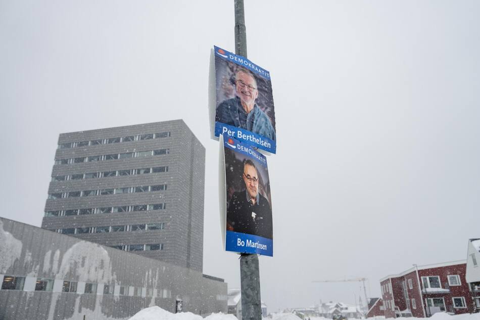 Elecciones presidenciales en Groenlandia. Foto: EFE.