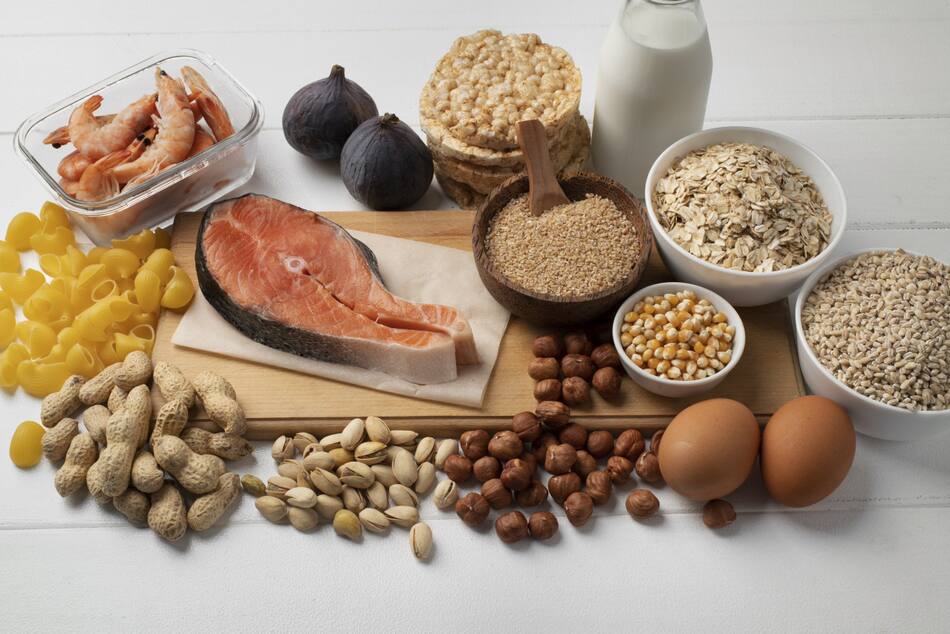 Alimentos que aportan magnesio. Foto: Freepik.