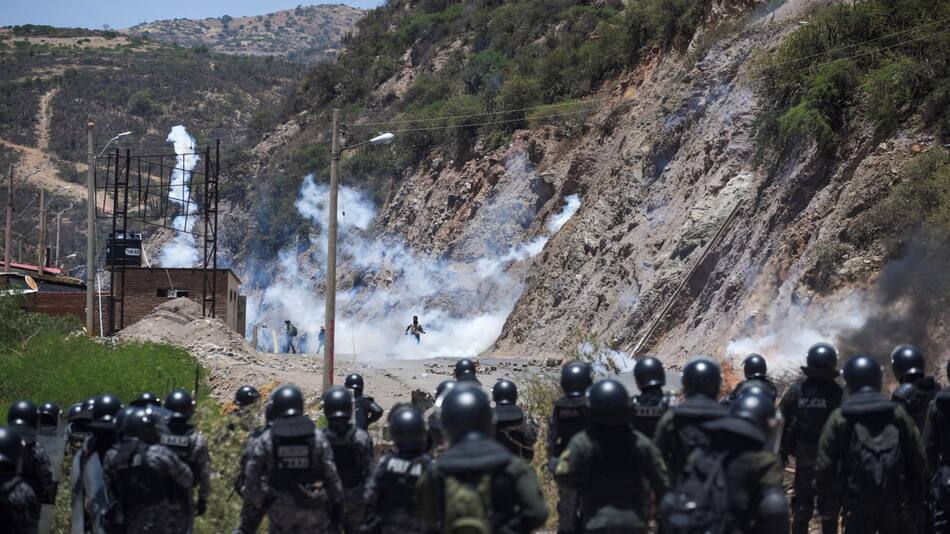 Crisis en Bolivia. Foto: Reuters
