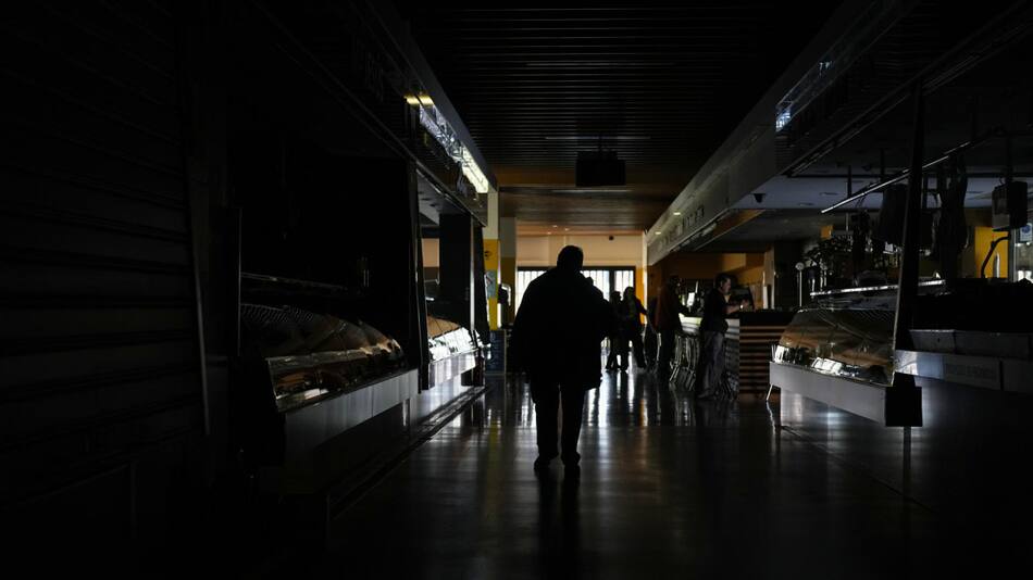 Apagón masivo en España. Foto: EFE/Alejandro García