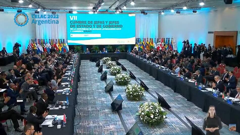 CELAC, foto captura de video