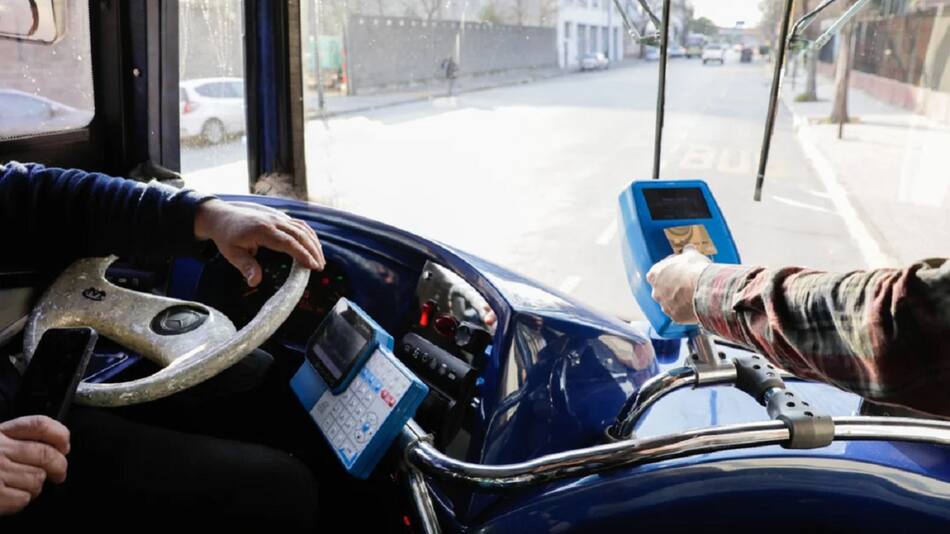 Colectivo, transporte público. Foto: NA