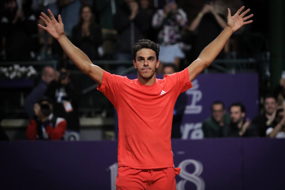 Francisco Cerúndolo en el Argentina Open. Foto: @Argentina Open.