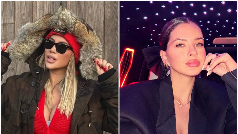 Wanda Nara y la China Suárez.