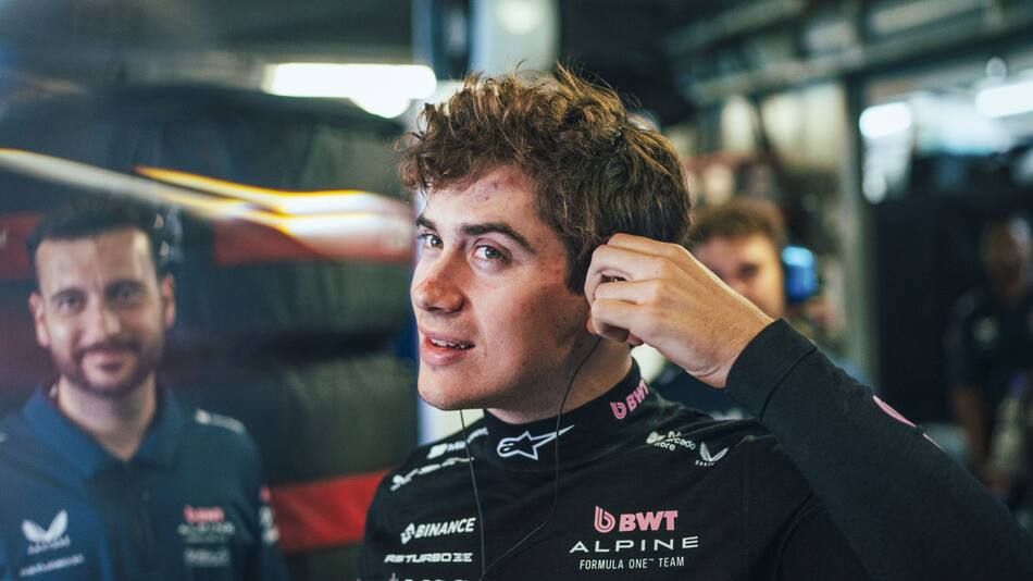 Franco Colapinto. Foto: X @AlpineF1Team