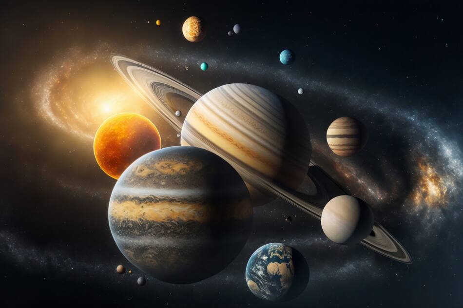 Sistema solar. Foto: Freepik