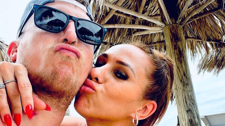 El Polaco y Barby Silenzi. Foto: Instagram /@elpolaco