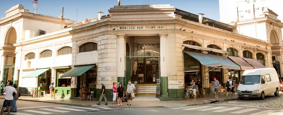 Mercado de San Telmo. Foto: turismo.buenosaires
