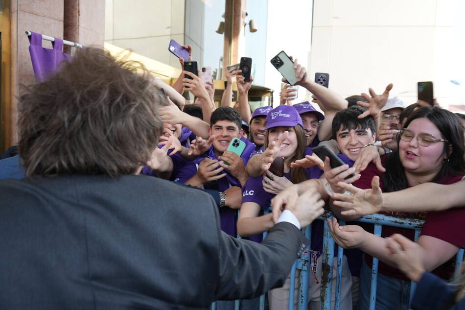 Javier Milei en Córdoba.