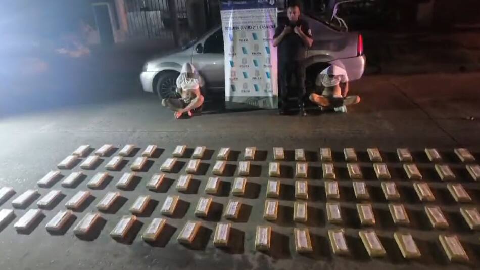 Operativo por drogas en La Matanza. Foto: captura video.