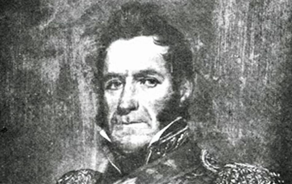 David Jewett, el primer en izar la bandera argentina