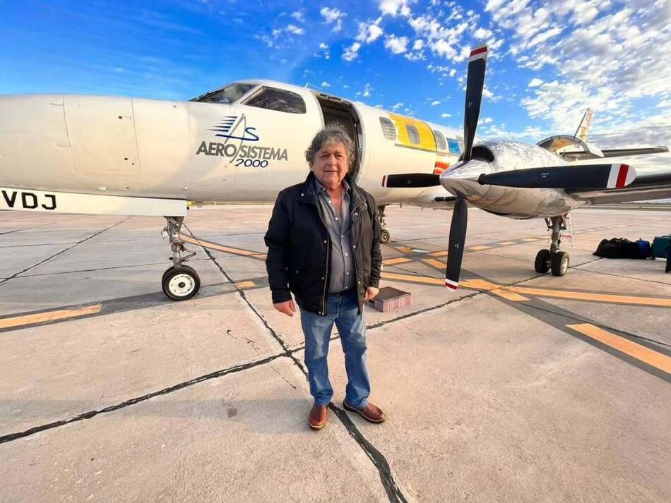 Cacho Deicas de Los Palmeras. Foto: Instagram.