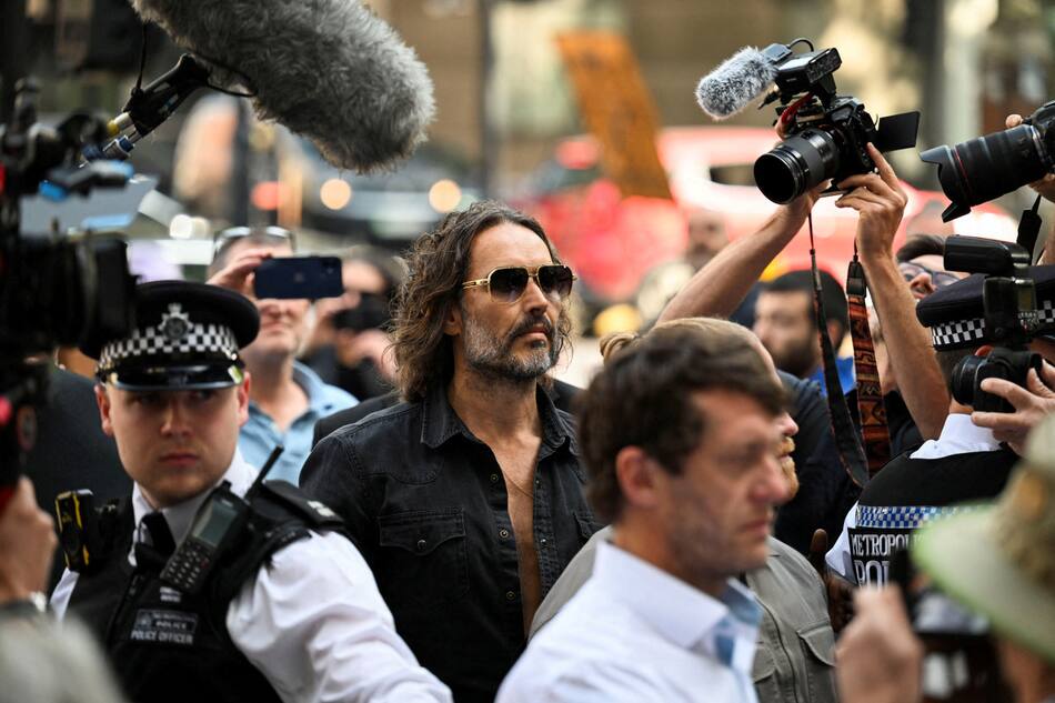 Russell Brand. Foto: REUTERS/Chris J Ratcliffe