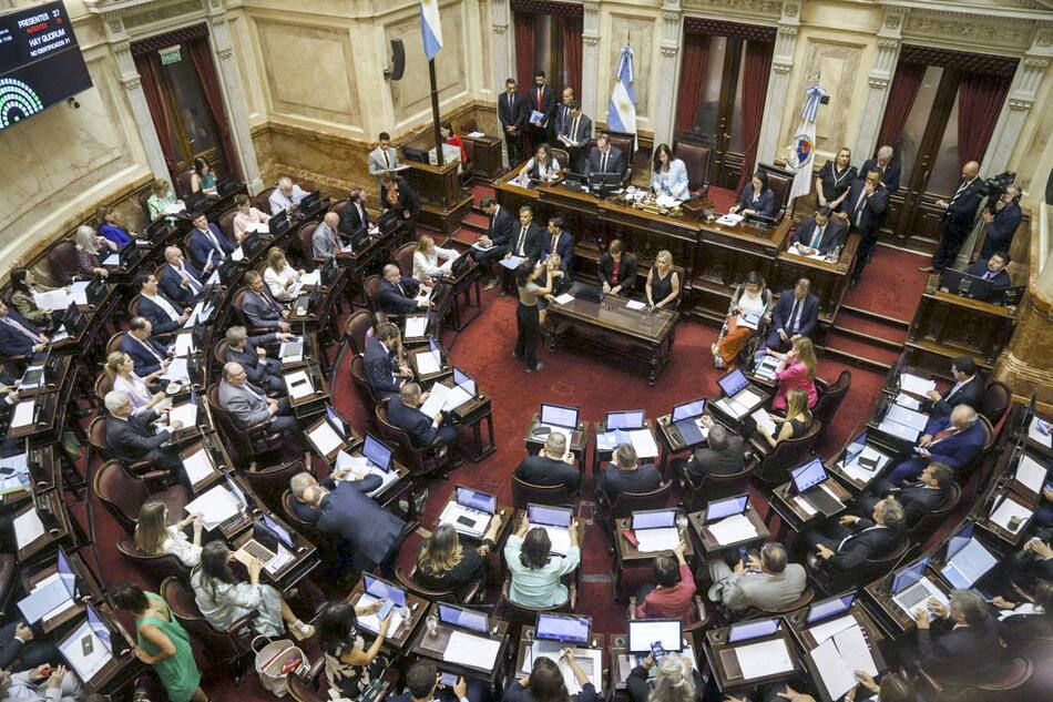 Senado de la Nación. Foto: NA/Daniel Vides.