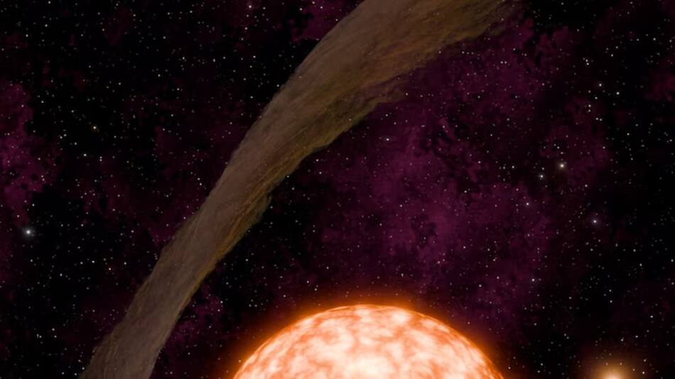 El descubrimiento de la NASA sobre una estrella que viaja a casi 2 millones de kilómetros por hora. Foto: NASA.