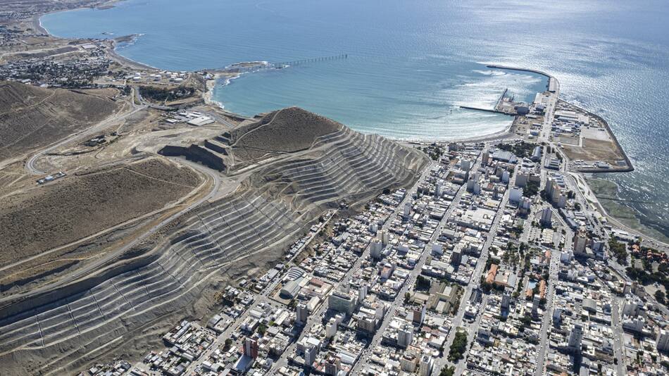 La ciudad más ventosa del país se encuentra en la Patagonia. Foto: Municipalidad de Comodoro Rivadavia.