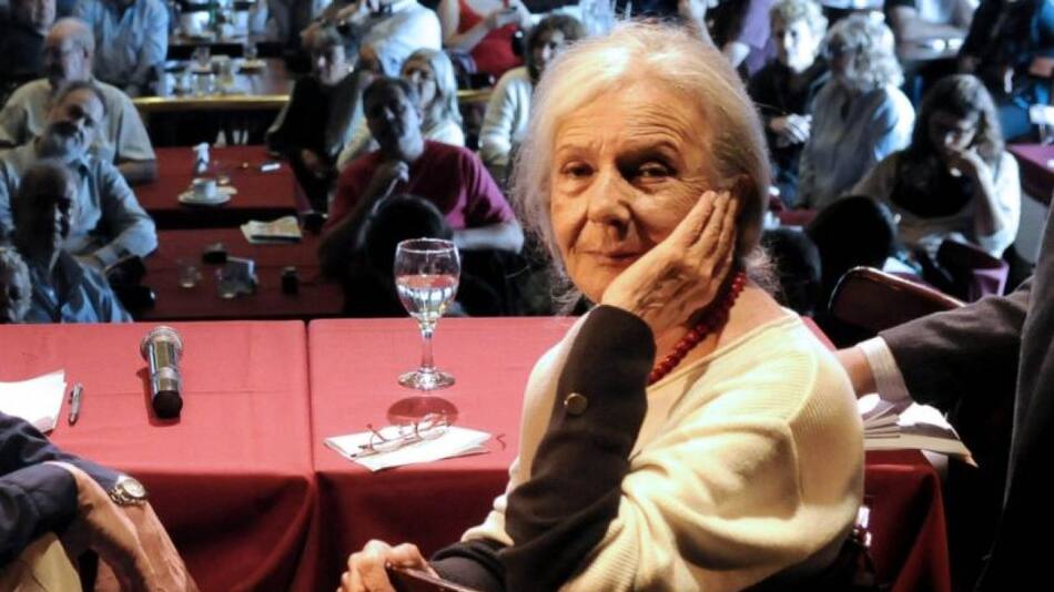 Beatriz Sarlo. Foto: NA.