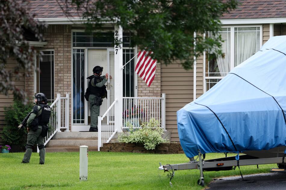 Policía de Minnesota. Foto: Reuters / Ellen Schmidt.