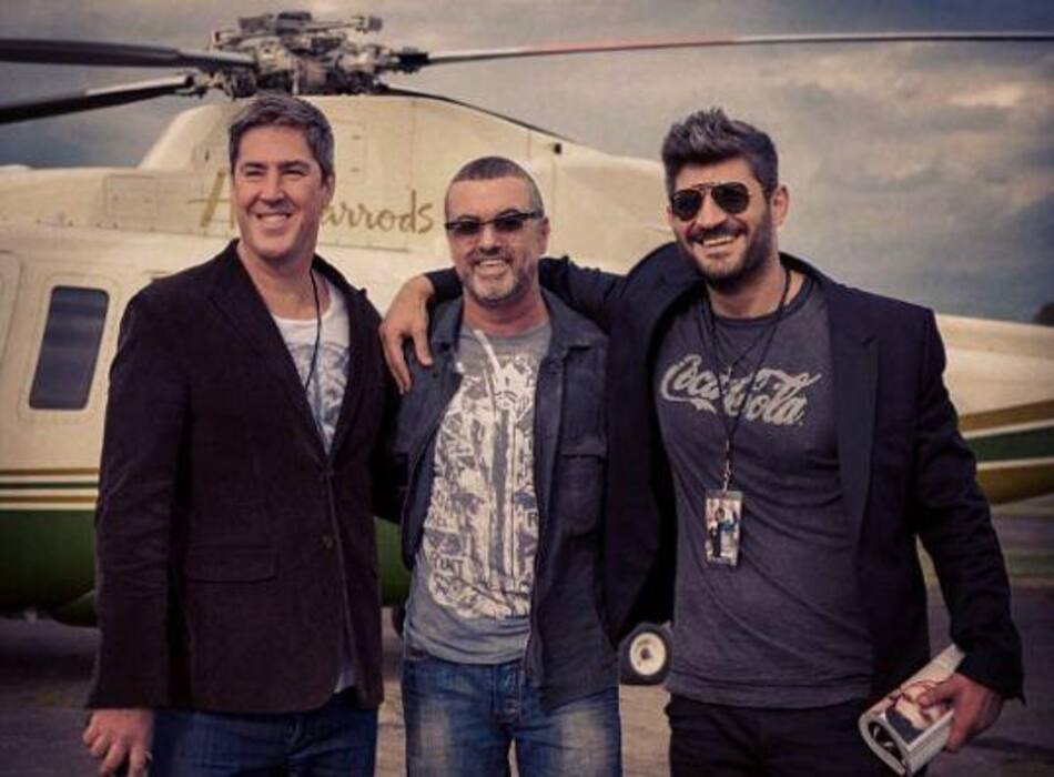 George Michael y Fadi Fawaz