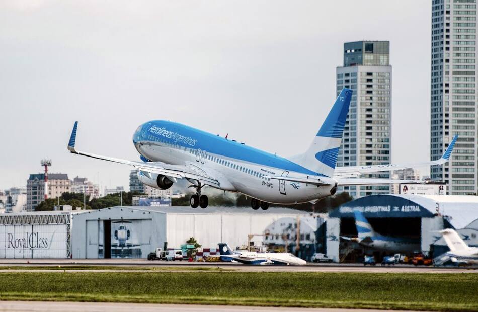 Aerolineas Argentinas. Foto: NA