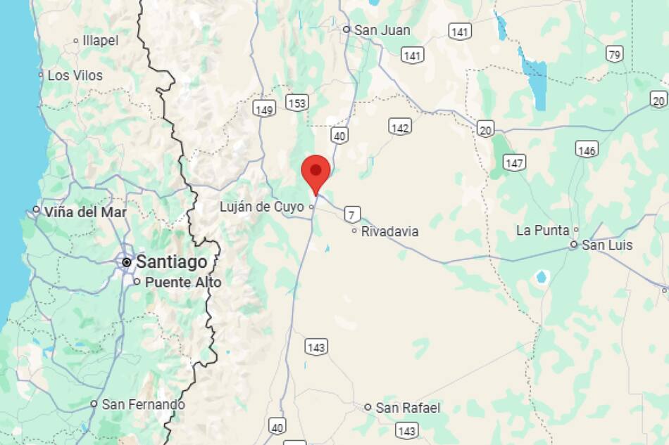 El lugar del episodio que sorprende a Mendoza.