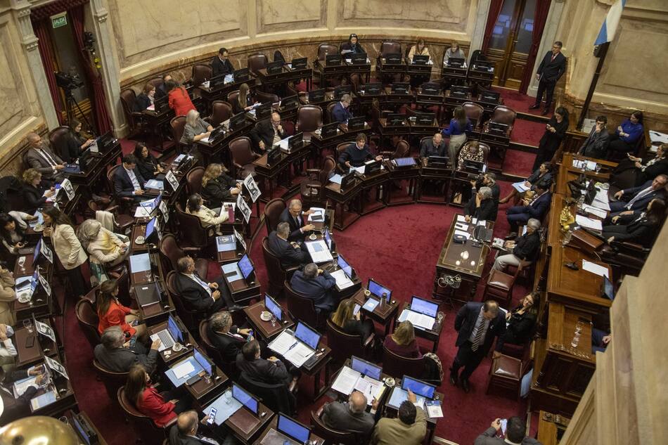 Debate en el Senado.